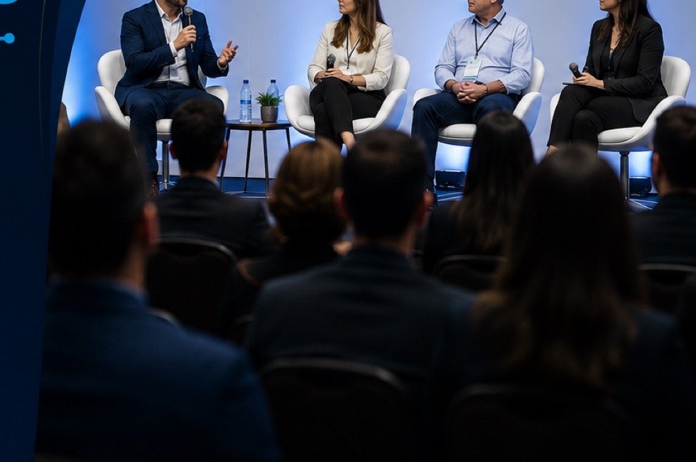 Painel de especialistas em evento científico